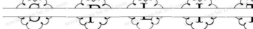 Split Monogram Bold字体转换